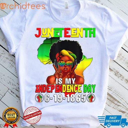 Juneteenth Independence Day Afro Melanin Natural Hair Womens T Shirt, sweater