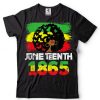 Juneteenth Is My Independence Day Black Women Black Pride T Shirt (2) tee