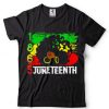 Juneteenth Is My Independence Day Black Women Black Pride T Shirt (2) tee