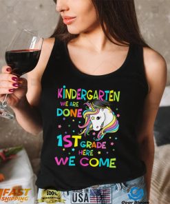Kindergarten Graduation Magical Unicorn Boys Girls Kids Fun T Shirt