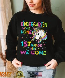 Kindergarten Graduation Magical Unicorn Boys Girls Kids Fun T Shirt
