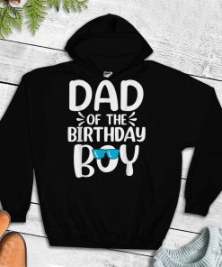 Mens Dad of The Birthday Boy Funny Papa Fathers Day T Shirt tee