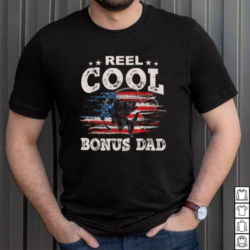 Mens Gift For Fathers Day Tee   Fishing Reel Cool Bonus Dad T Shirt, sweater