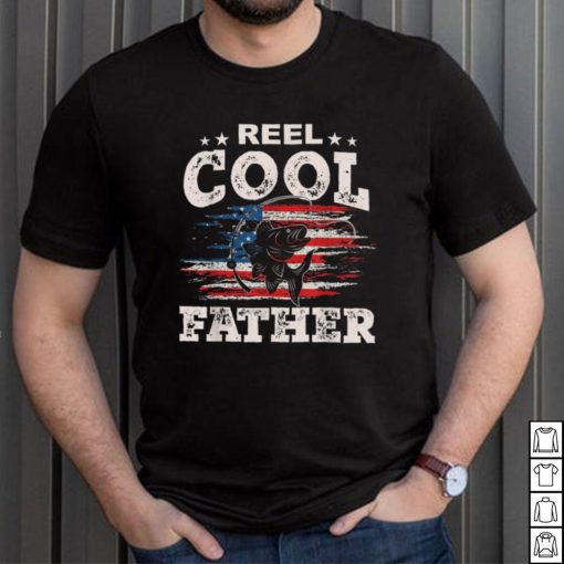Mens Gift For Fathers Day Tee   Fishing Reel Cool Father T Shirt, sweater
