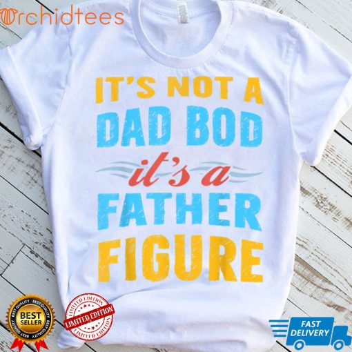 Mens Gift For Fathers   Funny Its Not Dad Bod Its Father Figure T Shirt, sweater