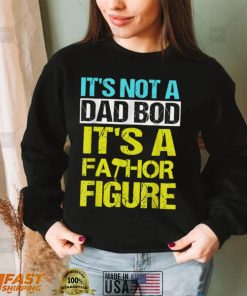 Mens Its not a dad bod Its a Fathor Figure T Shirt
