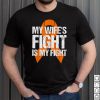 Womens Multiple Sclerosis Awareness Messy Bun MS Warrior T Shirt, sweater