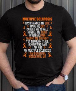 Multiple Sclerosis Awareness Survivor Cure Fight MS Warrior T Shirt, sweater