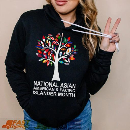 National Asian American Pacific Islander Heritage Month Tree T Shirt
