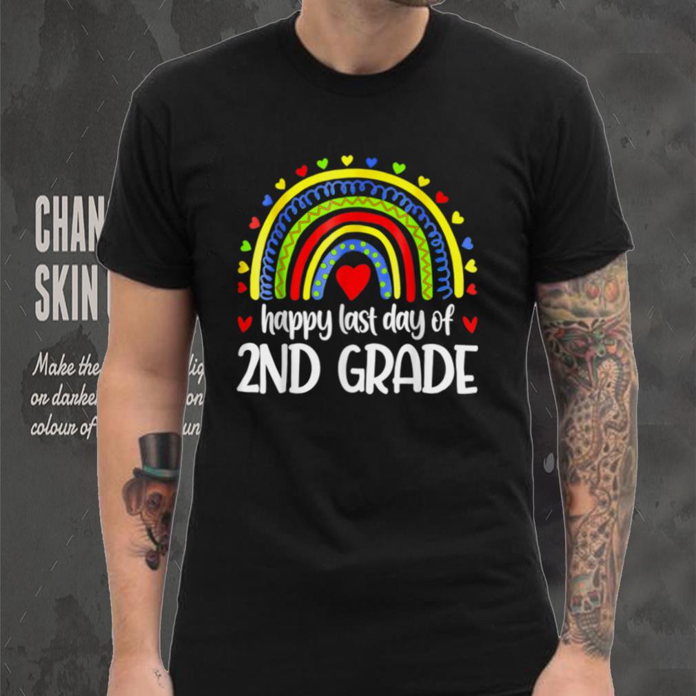 Peace out 2nd Grade Happy Last Day Of 2nd Grade Graduation T Shirt tee