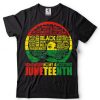 Remembering My Ancestors Juneteenth Black Freedom 1865 T Shirt tee