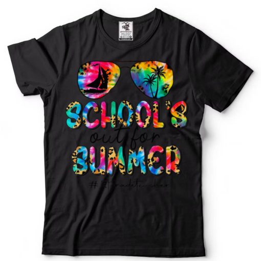 School's Out For Summer 1st Grade Teacher Vacation T Shirt tee