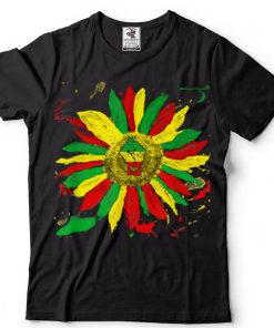 Sunflower Fist Juneteenth 1865 Freedom Day Black History T Shirt tee