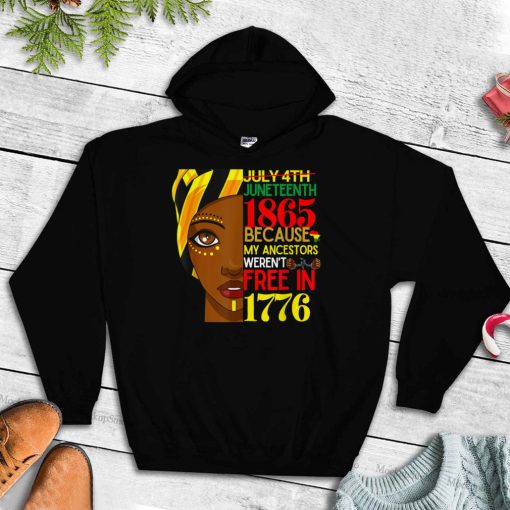 July 4th Juneteenth 1865 Celebrate African Americans Freedom T Shirt tee