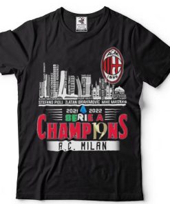 2021 2022 Serie A Champ19ns AC Milan Champions Shirt
