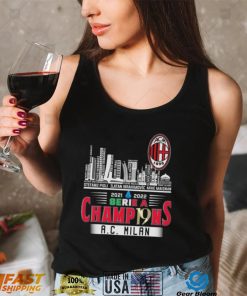 2021 2022 Serie A Champ19ns AC Milan Champions Shirt