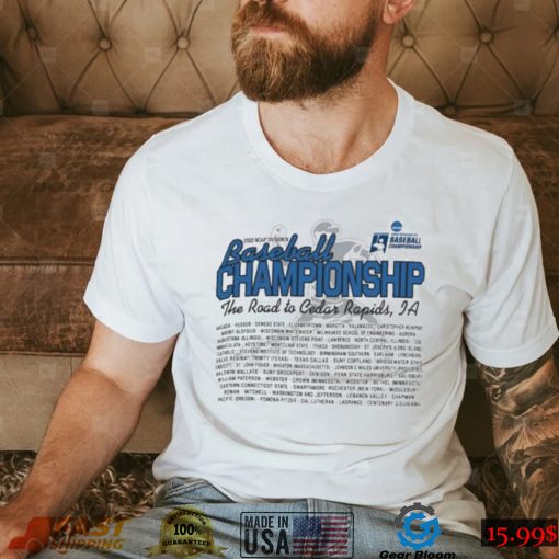 2022 NCAA Division III Baseball Championship T Shirt