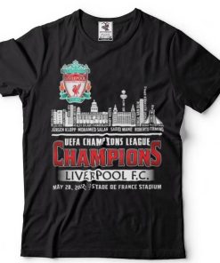 2022 UEFA Champions League Champions Liverpool F.C Stade De France Stadium Shirt