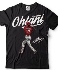 Shohei Ohtani MLB Los Angeles Angels Red T Shirts