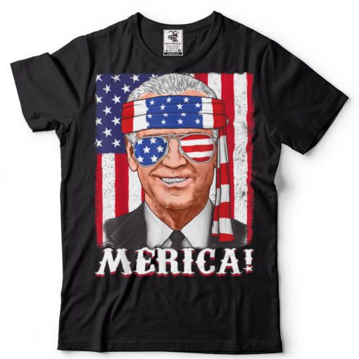 4th Of July Joe Biden Merica USA Flag T Shirt