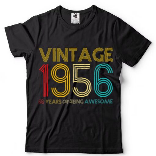 66 Year Old Vintage 1956 Limited Edition 66th Birthday T Shirt