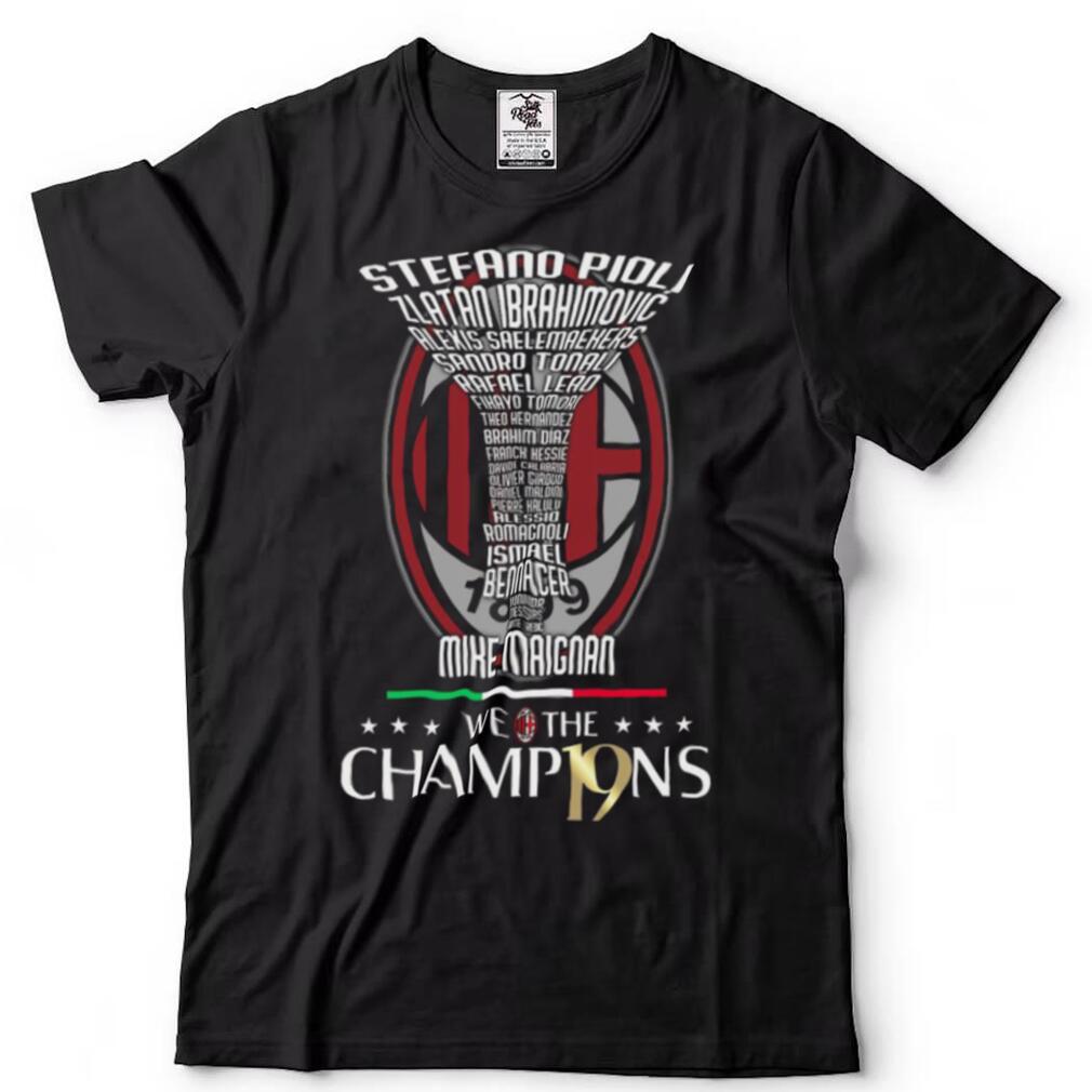 AC Milan Coppa Campioni We the Champ19ns Shirt