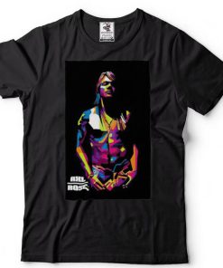 AXL Rose colorful photo T shirt