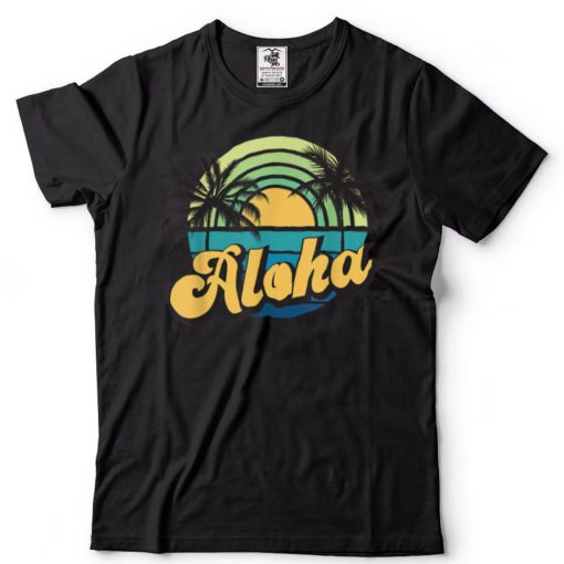 Aloha Hawaii Hawaiian Island Vacation Summer Family Vacation T Shirt