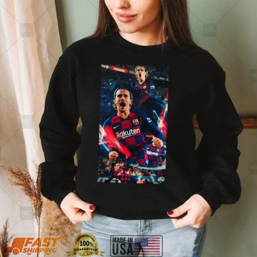 Antoine Griezmann La Liga Atletico Madrid Soccer shirt