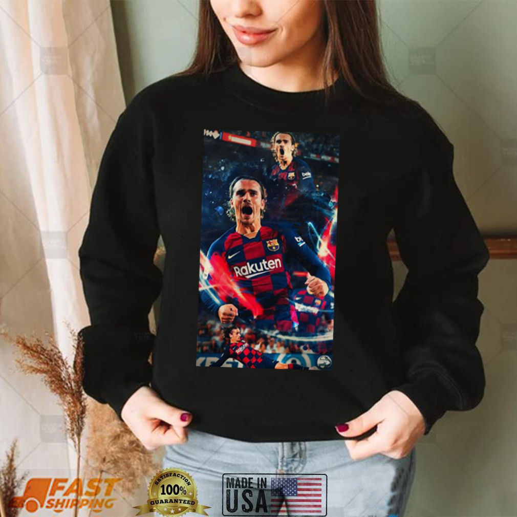 Antoine Griezmann La Liga Atletico Madrid Soccer shirt teejeep