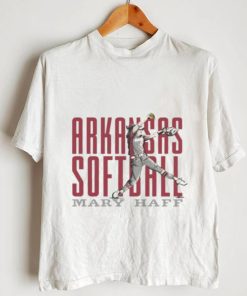 Arkansas Softball Mary Half Shirt Mary Haff Silhouette Shirt