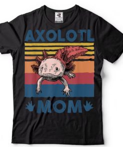 Axolotl Mom Mother Retro Shirt Cute Axolotl Kids T Shirt