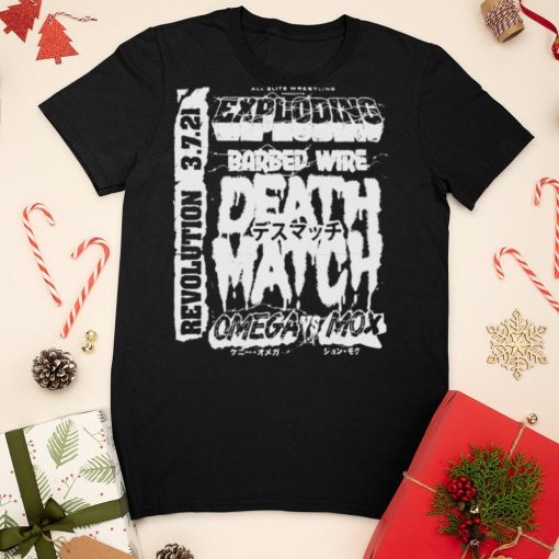 Barbed Wire Death Watch Omega vs Mox 2022 shirt