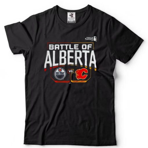 Battle Of Alberta Calgary Flames Vs. Edmonton Oilers shirt