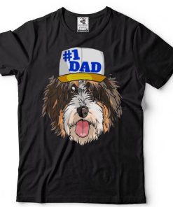 Bernedoodle 1 Dog Dad Fathers Day Shirt