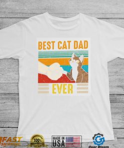 Best Cat Dad Ever Father's Day Gift Shirt