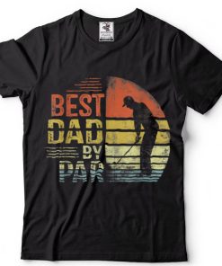Best Dad By Par Daddy Father's Day Gift Golf Lover Golfer T Shirt