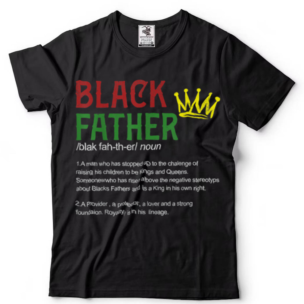 Black Father Classic New Dad Father's Day T Shirts
