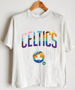 Boston Celtics Logo Pride 2022 T Shirt