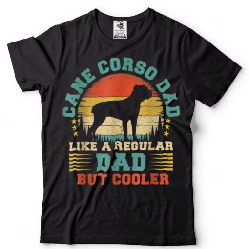 Cane Corso Dad Funny Vintage Cane Corso Dog Father’s Day T Shirt