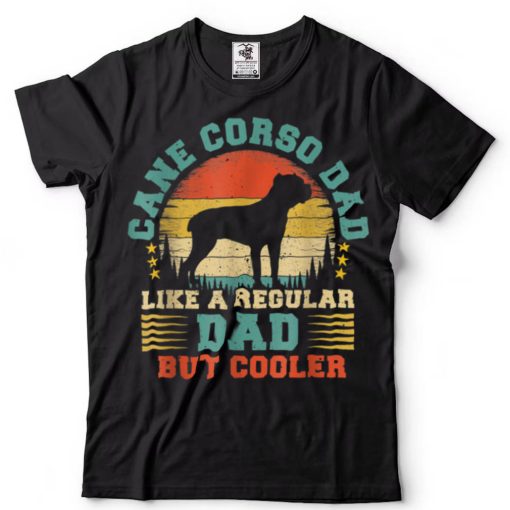 Cane Corso Dad Funny Vintage Cane Corso Dog Father's Day T Shirt