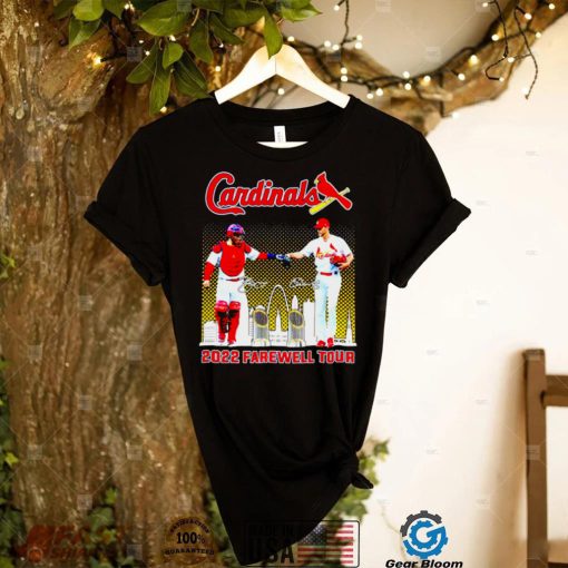 Cardinals 2022 farewell tour signatures shirt