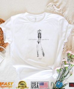 Christina Aguilera Stripped shirt