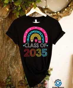 Class Of 2034 Rainbow Pink Graduate Preschool Kindergarten T Shirt (3)