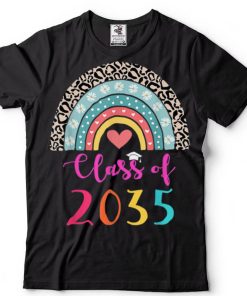 Class Of 2034 Rainbow Pink Graduate Preschool Kindergarten T Shirt (4)