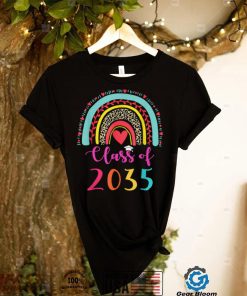 Class Of 2034 Rainbow Pink Graduate Preschool Kindergarten T Shirt (5)