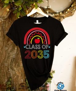 Class Of 2034 Rainbow Pink Graduate Preschool Kindergarten T Shirt (6)