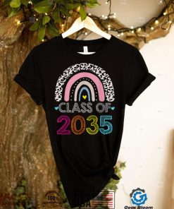 Class Of 2034 Rainbow Pink Graduate Preschool Kindergarten T Shirt (8)