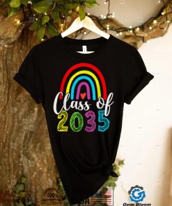 Class Of 2035 Grow With Me Pre K Kindergarten Graduation T Shirt