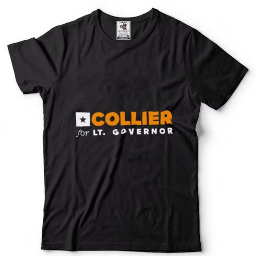 Collier for Lt. Governor logo T shirt